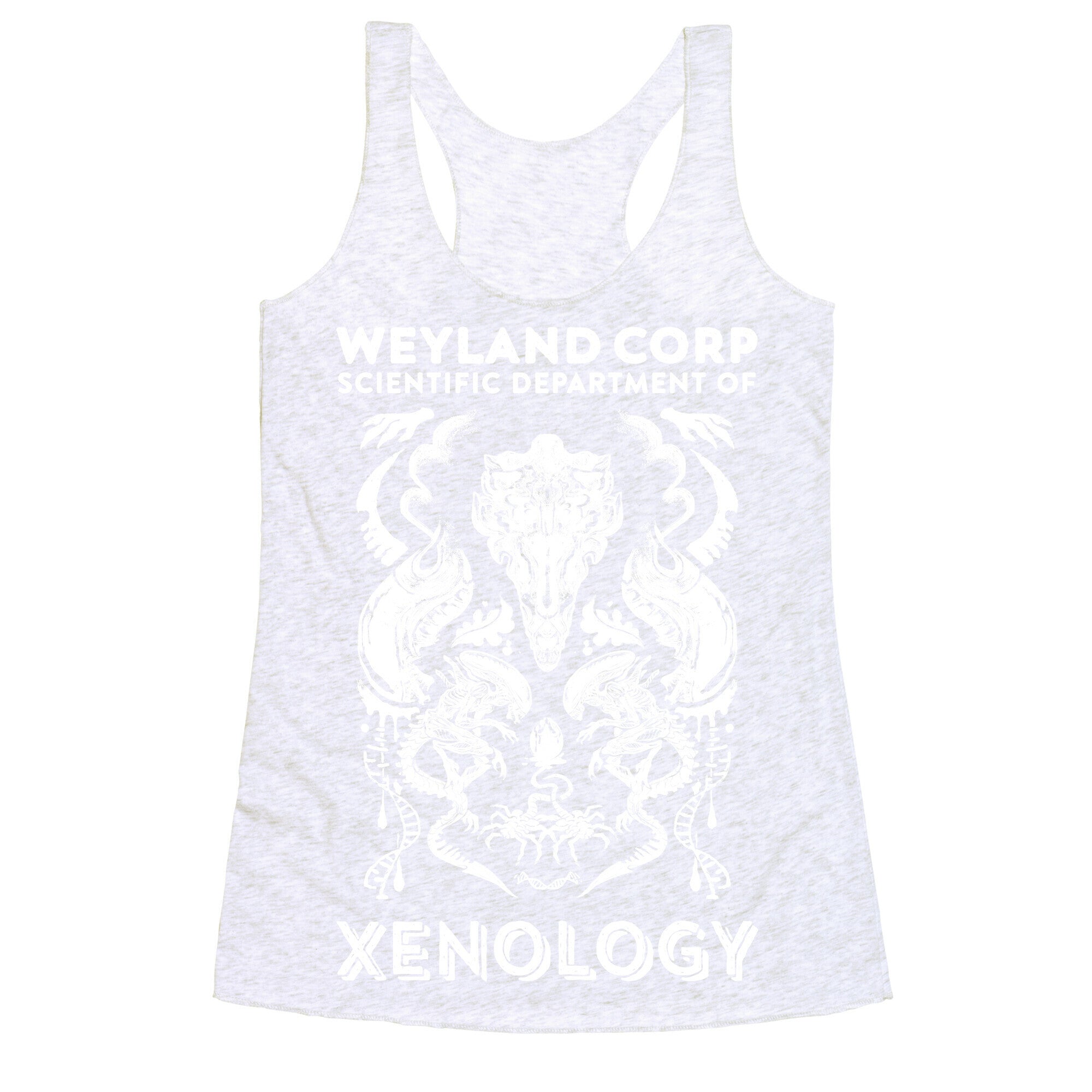 Weyland Corp Scientific Department Of Xenology Racerback Tank